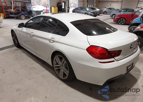 2014 BMW 650I Gran Coupe из США, поврежденный, VIN WBA6B2C58ED129009